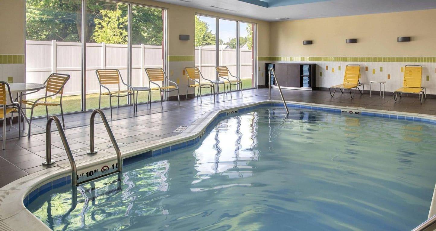 Indoor pool at Fairfield Inn & Suites Wilmington New Castle
