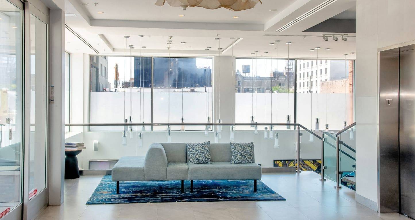 Lobby at Fairfield Inn & Suites New York Brooklyn