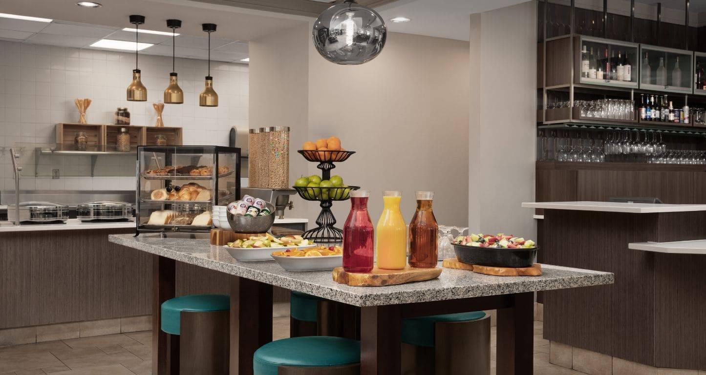 Breakfast bar at Hilton Garden Inn Columbia