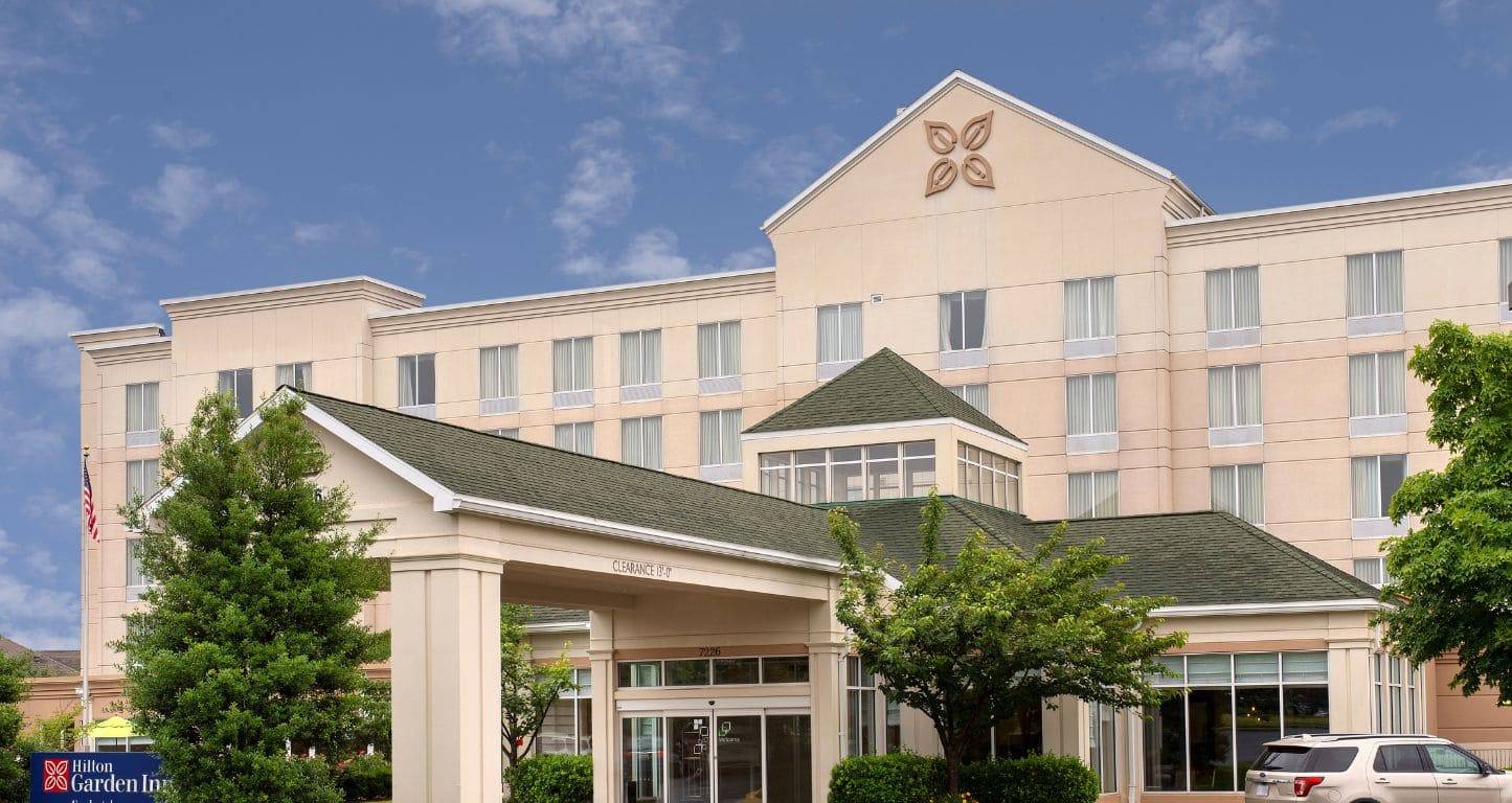 Exterior view of Hilton Garden Inn Frederick