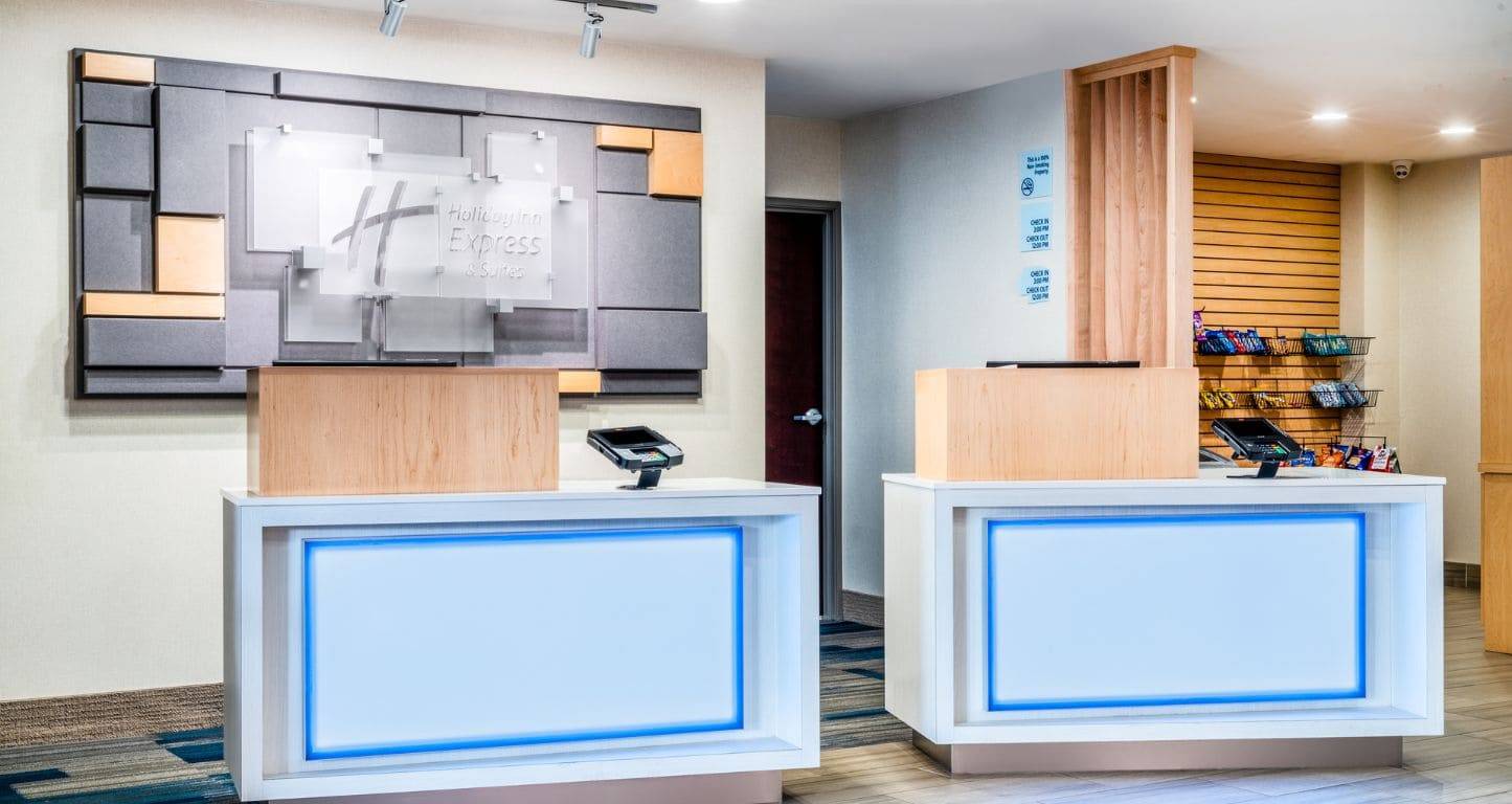 Front desk at Holiday Inn Express & Suites Tappahannock