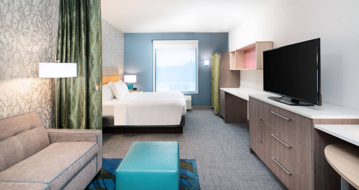 King suite at Home2 Suites by Hilton Brunswick