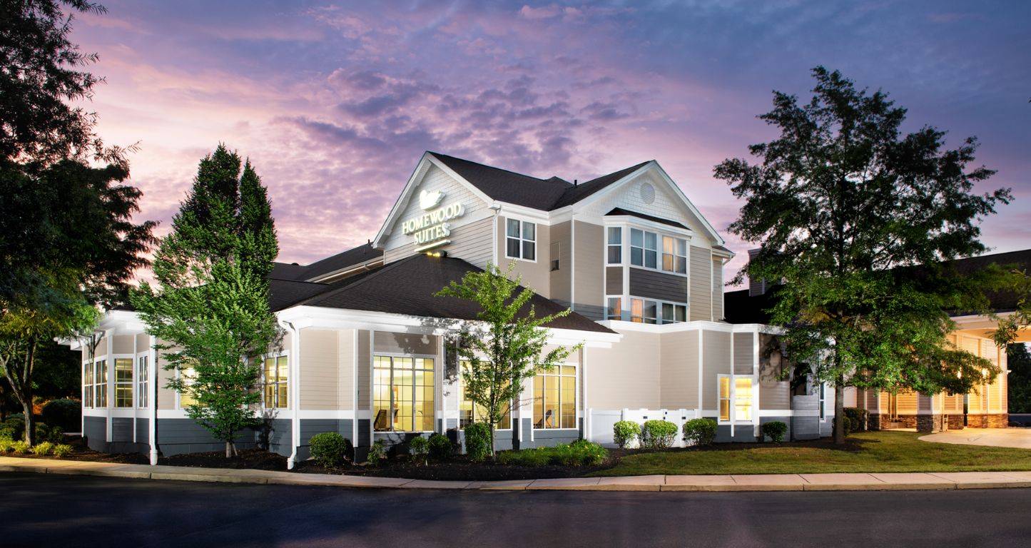 Exterior view of Homewood Suites Mt. Laurel