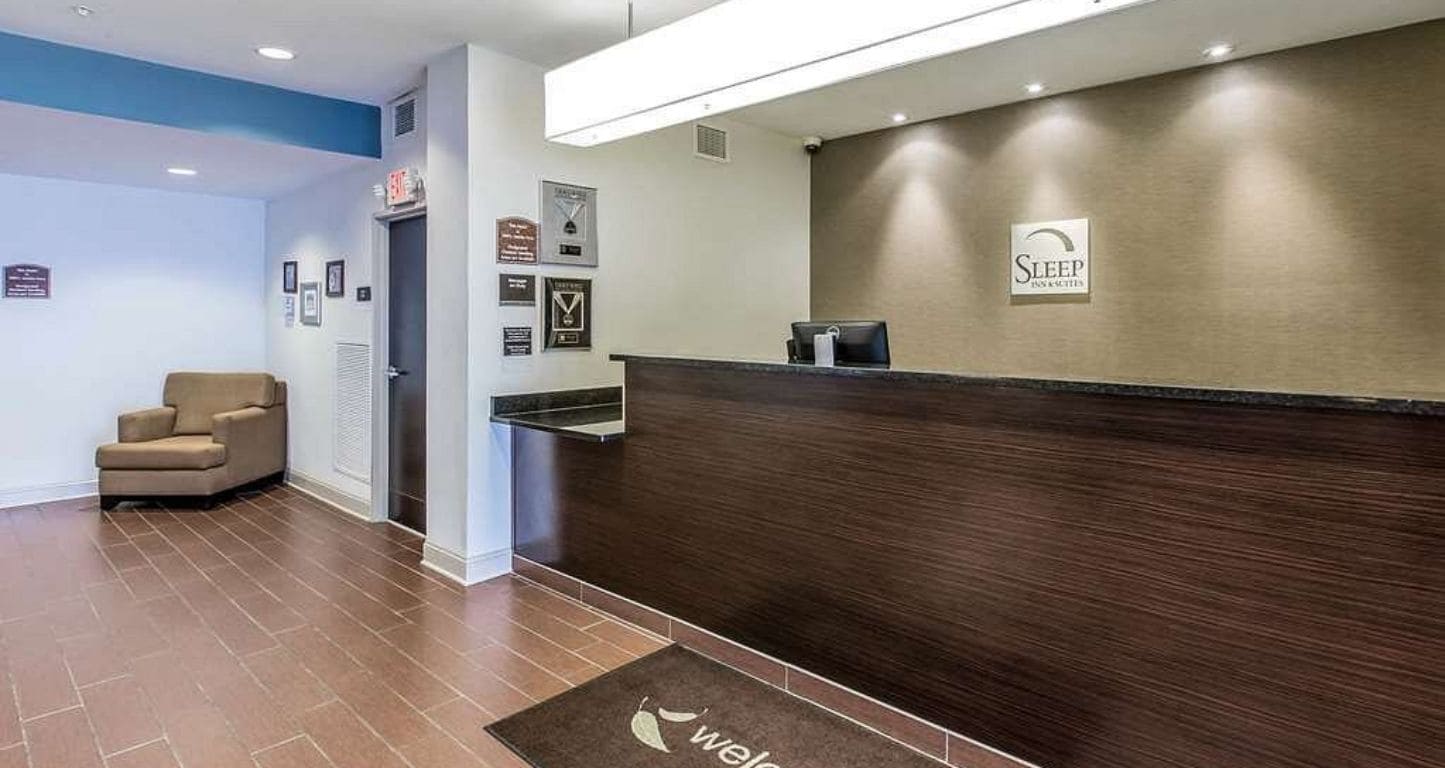 Lobby at Sleep Inn & Suites Clintwood
