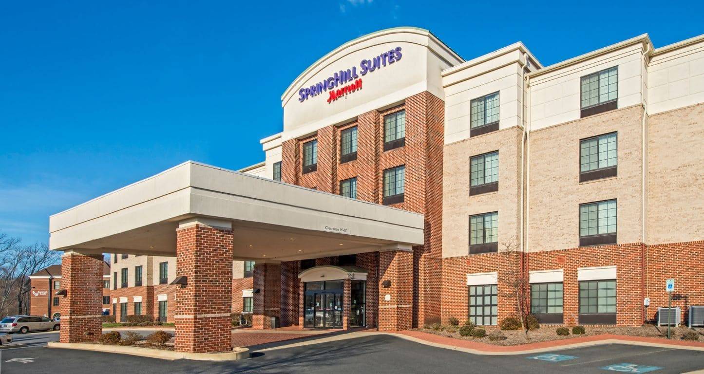 Exterior view of SpringHill Suites Prince Frederick