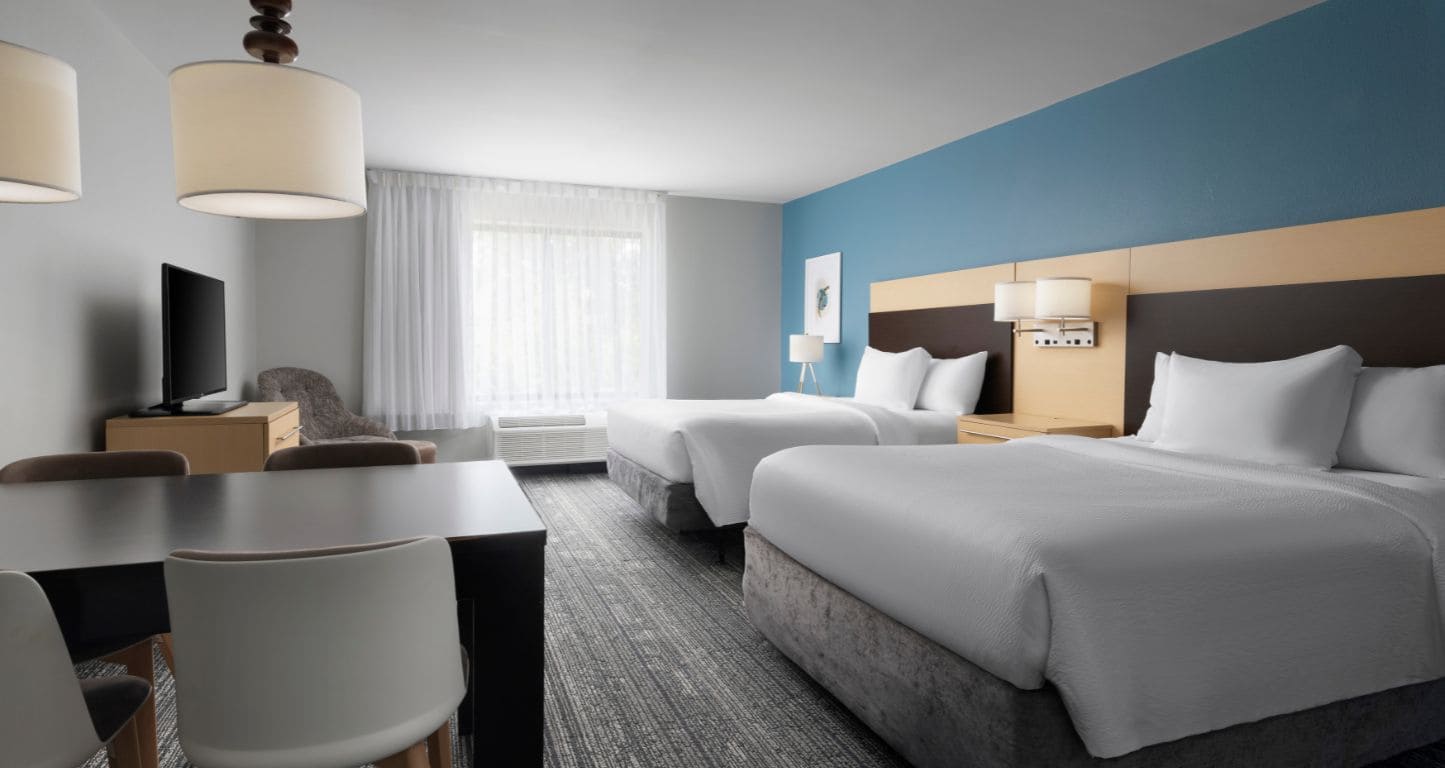 Queen suite at TownePlace Suites by Marriott Columbia Northwest/Harbison