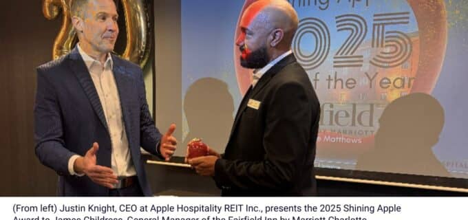 Newport Hospitality Group Teams Earn Top Apple Hospitality REIT Honors Showcasing Culture of Excellence and Impactful Leadership