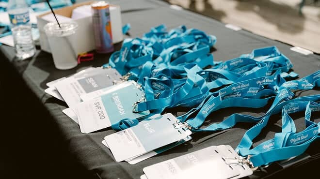 leadership name badges for the 2026 retreat