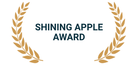 shining apple award icon