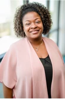 a portrait of Portsia Smith