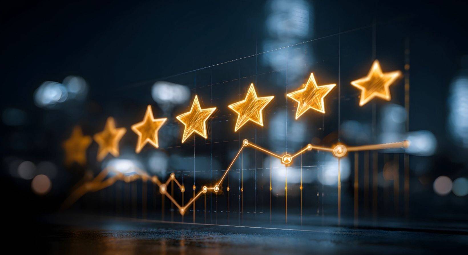 Stars on a data graph
