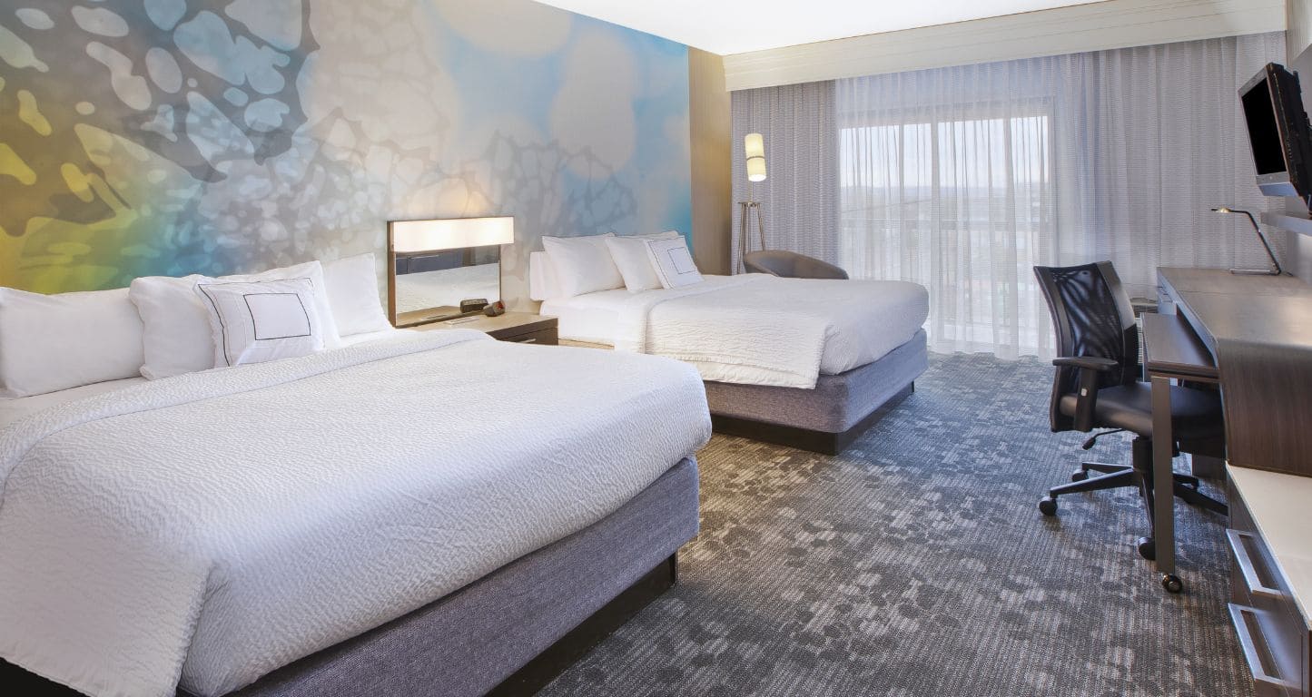 Two bed room at Courtyard Somerset