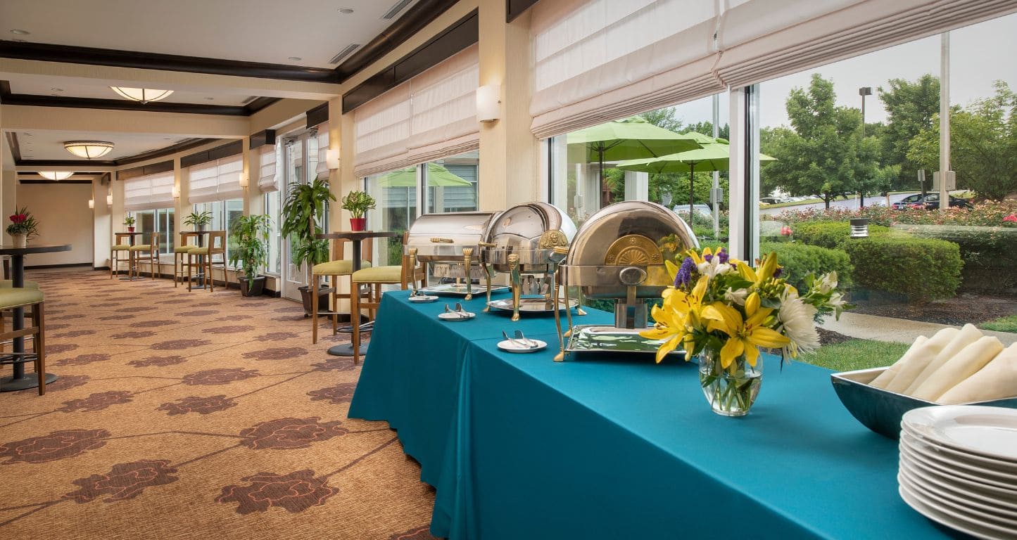 Buffet at Hilton Garden Inn Frederick