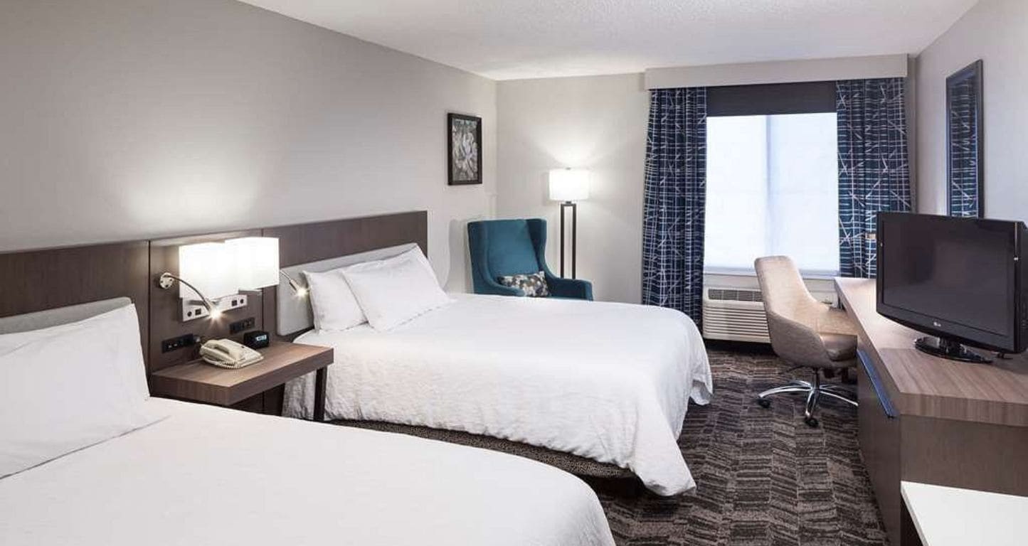 Two bed room at Hilton Garden Inn Savannanah