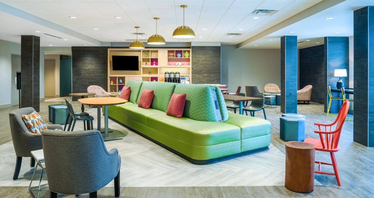 Lobby at Home2 Suites by Hilton Brunswick