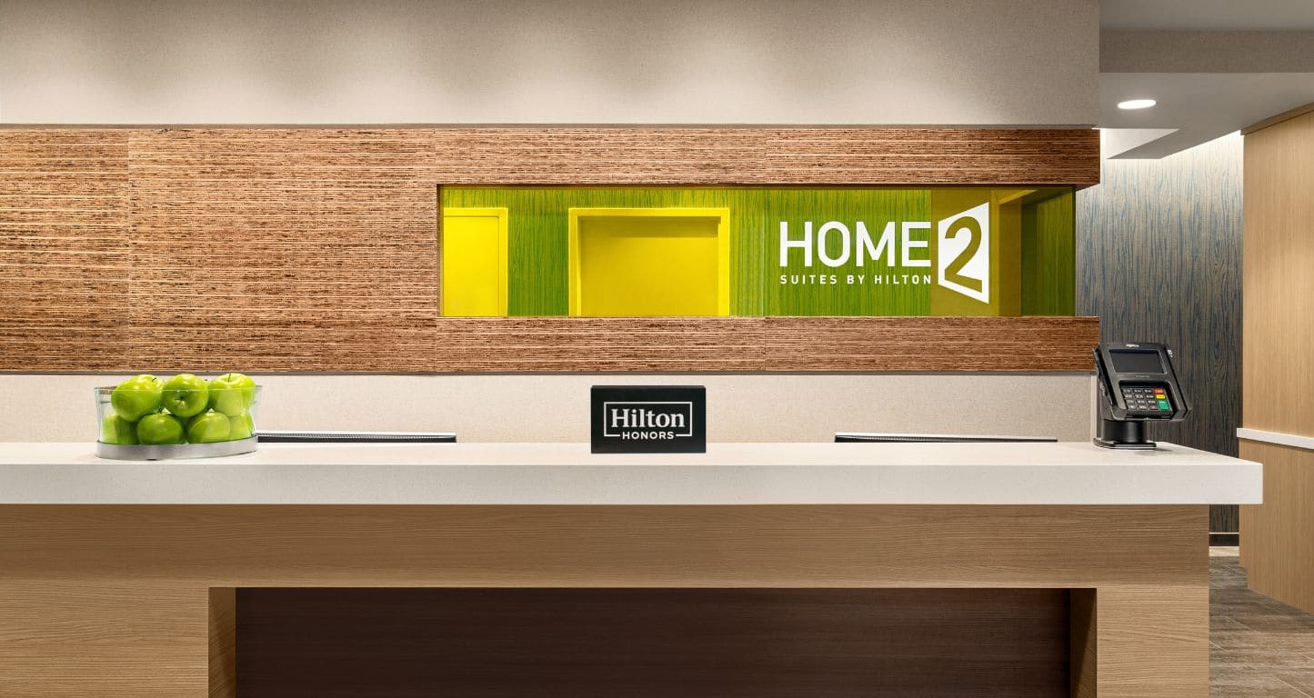Front desk at Home2 Suites by Hilton Glen Mills Chadds Ford