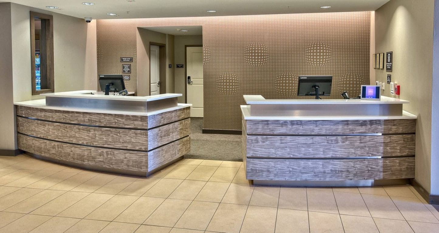 Front desk at Hyatt Place Blacksburg