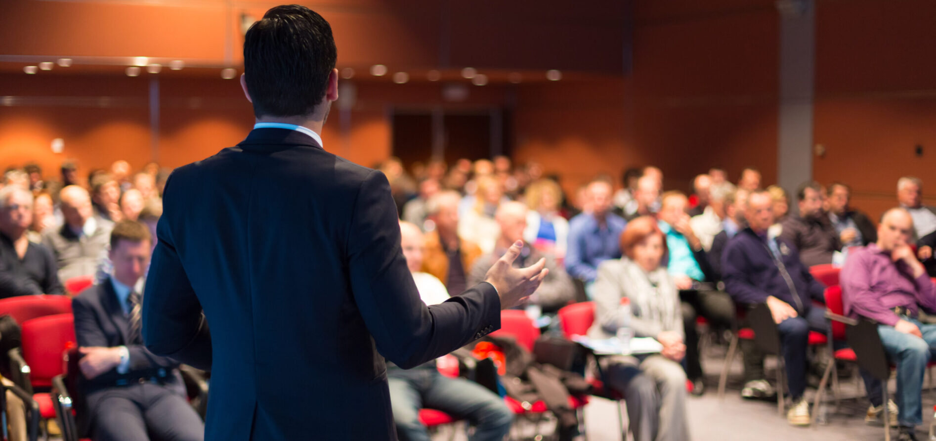 A business conference