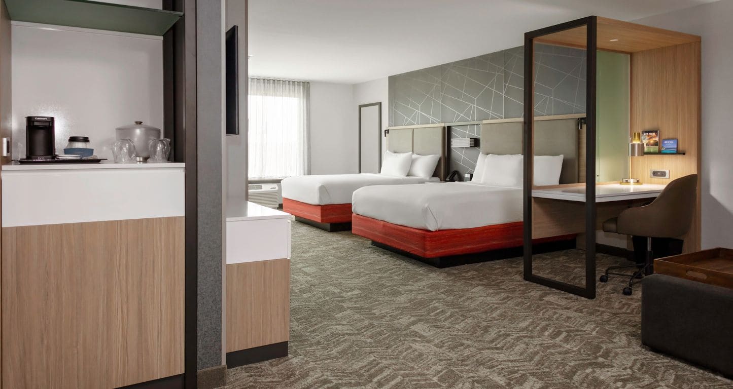 Two bed room at SpringHill Suites Beaufort