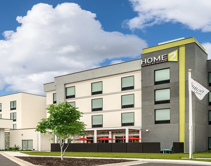 Exterior view of Home2 Suites